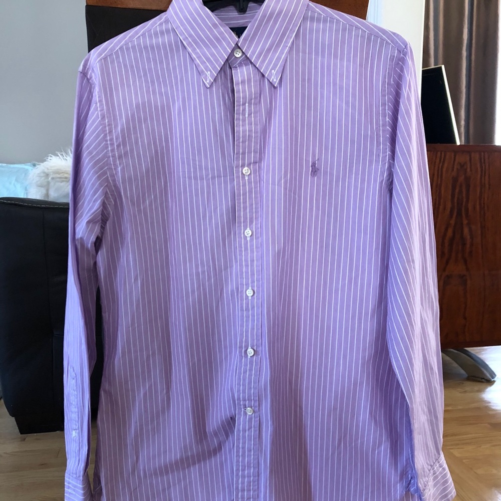 Men’s polo dress shirt
